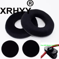 XRHYY Replacement Velvet Earpad ForAxelvox HD24 Superlux HD 668B Superlux HD-681 Samson SR850 Samson SR950 ATH AD500X Headphones