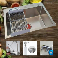 Paket sink bolzano 8050 kran tarik stainless