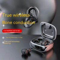 For Realme GT Neo 2 2T Narzo 30 5G 50A 50i X7 Max Q3s Q3t 8 Pro 8i Wireless Ear Clip Bone Conduction Headphones Bluetooth 5.3
