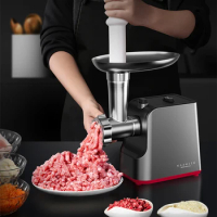 Meat grinder sausage machine electric household small meat grinder multi-functional commercial meat blender