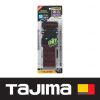 【Tajima 田島】TAJIMA鍛造鋁插扣式S腰帶 S號 點點紅(BWS110-DRE)