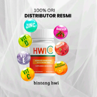 HWI-C suplemen kapsul Vitamin C+ Zink untuk pelihara kesehatan keluarga