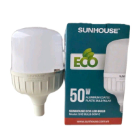 BÓNG ĐÈN LED BULB ECO Sunhouse SHE-BULB 20W-30W-40W-50W Ánh sáng trắng Tiết kiệm điện năng Chip LED 