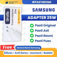Samsung Travel Adapter [Copotan Samsung Original] Fast Charging 25W Charger Usb Type C - Original Wh