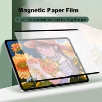 Magnetic PaperLike screen protector For ipad Air 4 Pro 11 2021 Mini 6 10.2 7th 8th 9th generation ipad magnetic paper film