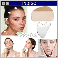 Gua Sha Roller Stainless Steel Batu Guasha Untuk Wajah Guasa Terapi Wajah Gua Sha Alat Pijat Untuk W