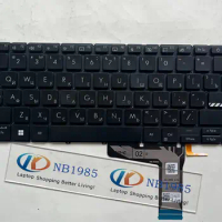 XIN-Russian-US Backlit Laptop Keyboard For ASUS VivoBook 14 X1402 X1402Z X1402ZA X1403 X1403ZA M1402 D1402 F1402 M1403 X1403Z