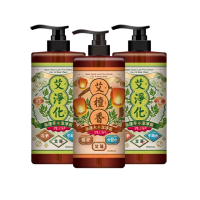 【美吾髮】艾系列 強運能量PLUS淨化潔淨露1000ml_3入組(洗沐2合1/無矽靈/艾草/檀香/午時水/大悲水/除穢)