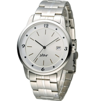 STAR 時代錶  永恆時光紳士腕錶 9T1407-231S-W【刷卡回饋 分期0利率】【APP下單22%點數回饋】