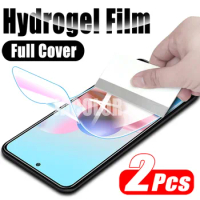 2PCS Soft Hidrogel Film For Xiaomi Redmi Note 10S 10 5G 10 Pro Max Front Screen Redmy Note10 10Pro Note10s Water Gel Protector