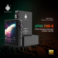 Hidizs AP80 Pro X Portable Mini Bluetooth Music MP3 Player DAC AMP E-Book Reading Pedo Meter Touch Screen LDAC Lossless
