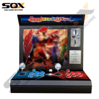2024 DX Arcade Machine Tabletop 2 Player Portable Small Classic Cocktail Arcade Game Machine