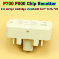 Printer Ink Cartridges Chip Resetter For Epson SC P700 P900 Chip Reset For Epson SC P700 P900 Resetting T46S T46Y T47A 770 Chips