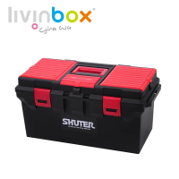 【livinbox 樹德】TB-800 工具箱  - 紅黑色
