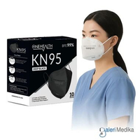 OneHealth Masker Medis KN95 5Ply Surgical Mask BFE 99% Pink