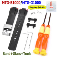 Watch accessories band Strap MTG-B1000 Bracelet Screen Protector Glass film MTG-B1000 Wrist Replacement Watchband Wristband Belt