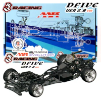 3RACING Sakura RC Car D5 D5S MR V2 KIT 1/10 RC Electric Remote Control Model Car Flat Road Drift Racing Adult Child Boy Toys