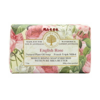 岡山戀香水~澳洲 W&amp;L植物精油香皂-英國玫瑰 200g~優惠價:149元
