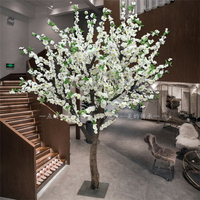 仿真梨花樹大型裝飾造型樹客廳室內櫻花幸福假樹酒店定制