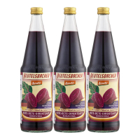 即期品【Beutelsbacher】甜菜根果汁 700ml*3瓶(德國原裝進口)
