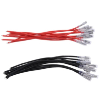 20 PCS 16AWG Silicone Wire 4.0Mm Bullet Male &amp; Female Plug For WPL MN SCX10 TRX4 RC Car 370/540/775 Brushed Motor ESC Durable