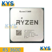 AMD For Ryzen 5 3600 R5 3600 3.6GHz Six-core Twelve-thread CPU processor 7NM 65W L3=32M 100-000000031 socket AM4