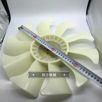 Engine fan FOR Yangma 3D84-3 leaf for Komatsu PC20 PC30 PC35 PC40 PC45 digger