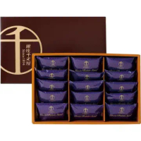 【銀座千疋屋】奶油夾心餅乾 (蘭姆葡萄乾/綜合水果) 6入/15入#蘭姆葡萄 15入-蘭姆葡萄 15入