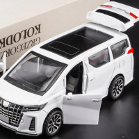 Toyota Alpha Toy Car Model With Open Doors Alloy Die cast Model Toy Gift For Children Suitable U3B4