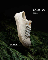 Sepatu Johnson Basic Lc Milky Casual Canvas Pria Karet Shoes
