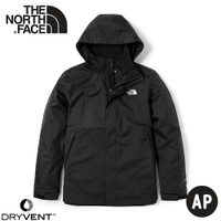 【The North Face 男 DV防水可套接外套《黑》】4UAU/防水透氣衝鋒衣/風雨衣/連帽外套