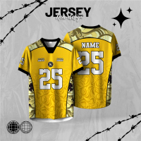 เสื้อเจอร์ซีย์ NFL Edition, ผู้ชายแขนสั้น, คอปกย้อนยุค, ไมโครโฟนอัลตราไวโอเลตเต็มรูปแบบ, ไวต่อแสง, U