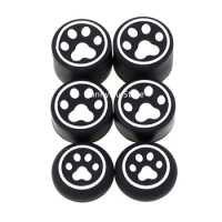 1set 6 in 1 Cat Paw Thumb Stick Grip Cap Cover for PS5 PS4 PS3 Xbox360 Series X/S Switch Pro Joystick Cap Cover for xbox one