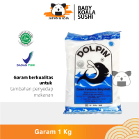 DOLPIN GARAM Reguler 1 Kg | Garam Beryodium | Garam Dapur