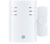 [3美國直購] 門鈴 GE  Doorbell Kit, Plug-In Receiver, 1 Push Button, 2 Melodies, 4 Volume Levels, 150 Ft Ra