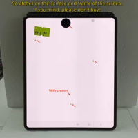 AMOLED 7.6" For Samsung Z Fold 3 Display Touch Screen Digitizer Assembly Z Fold3 5G F926 SM-F926U F926B Defect LCD Replacement
