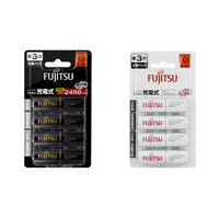 🪫 日本製 富士通 Fujitsu HR-4UTHC 2450mAh 8入 4號低自放充電電池 AAA 四號高容量