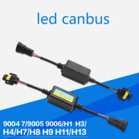 20Pcs/Lot Super Decoder LED Canbus Decoder Error Free For LED Car Headlight Bulb Kits For Lamps H4 H7 H1 H11 9006 9007 Adapter