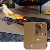 Table Insulation Mat Effective Washable Fireproof Grill Mat Camping Bonfires Ember Mat Blanket Camping Stuffs