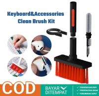 MUltifungsi 5In1 8 in 1 Cleaning Brush cleaner Set Pembersih Laptop komputer Keyboard gadged