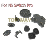 50sets ABXY Cross button conductive rubber pad for Nintend Switch Pro Controller for NS Switch Pro Silicon Buttons
