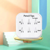 Tip for Apple Pencil Tip for 1st /2nd Double-Layered Generation Soft &amp; Hard Nib for iPad Pencil TIP Enough for4 Years of Use