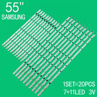 Suitable for Samsung 55-inch LCD TV BN96-30429A BN96-30430A UA55F6400AJXXR UA55F6300 UN55F6350 UE55F5000 Backlight strip