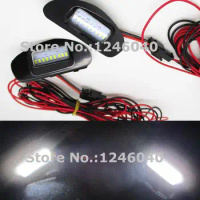 2PCS LED Under Side Mirror Puddle Light Welcome light lamp for TOYOTA ALPHARD 50 Series Estima 50 Previa ACR50W 55W GSR50W 55W