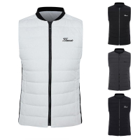 秋冬高爾夫服裝男羽絨服馬甲保暖舒適golf球90白鴨絨上衣背心外套