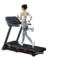 Yjq Treadmill Household Foldable Mute Shock Absorption Indoor Sports Family Dedicated