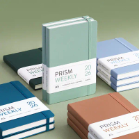 [COD] [tiktok]2026 Prism Diary A5 Weekly Weekly Planner Size A5, Genuine Copyright Indigo