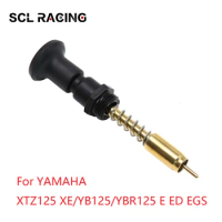 SCL Racing Carburetor Manual Choke Starter Plunger Switch Throttle Valve For YAMAHA XTZ125 YB125 YBR125 ED EGS OEM 4P2-E4371-00