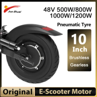 48V 1200W 1000W 800W 500W Electric Scooter 10 Inch Motor Wheel Brushless Hub Motor Disc Brake E-Scooter Pneumatic Tire