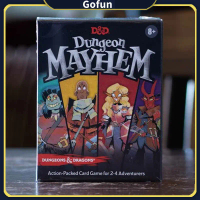 [พร้อมส่ง] Dungeon Mayhem Card Board Game 2–4 Players, 120 Cards English version Cards Game for kids